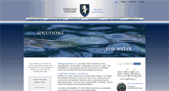 Desktop Screenshot of heritagesystemsinc.com