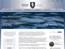 Tablet Screenshot of heritagesystemsinc.com